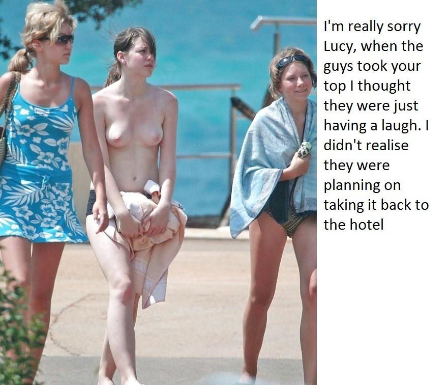 Girl Clothes Stolen Naked Embarrassed