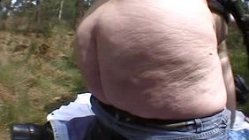 Flabby ass