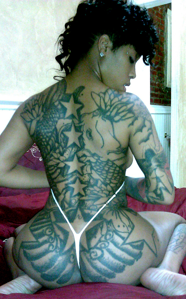 Wasp reccomend tatted black girl